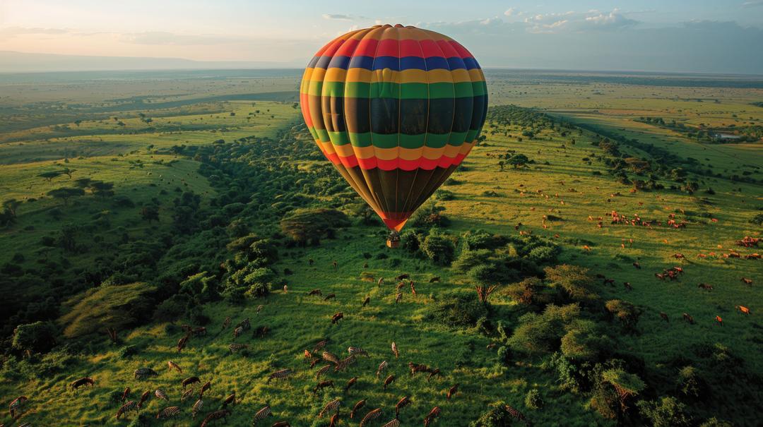 The Great Migration in the Serengeti Tanzania